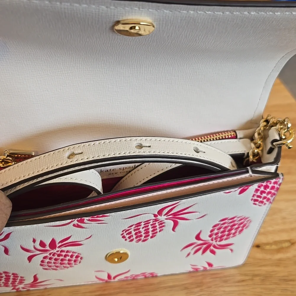kate spade Morgon Pineapple Chain Crossbody - Picture 6 of 8